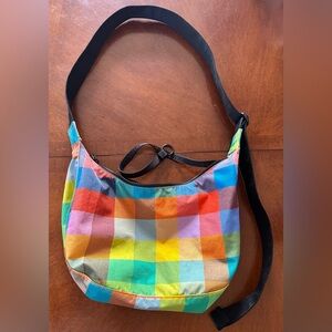 Baggu medium crescent Madras Bag